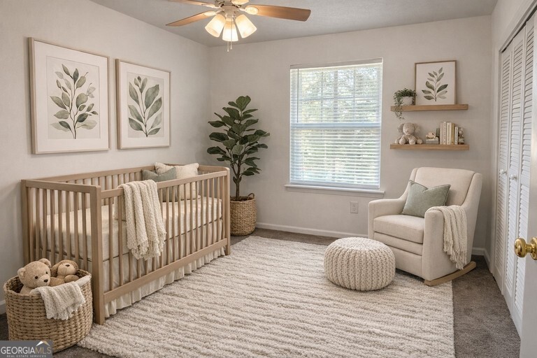9292 Settlers Grove Road Northeast Covington, GA 30014 - Photo 68 of 110 a bedroom with furniture and a window