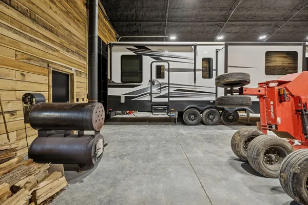 a view of a forest with a tree