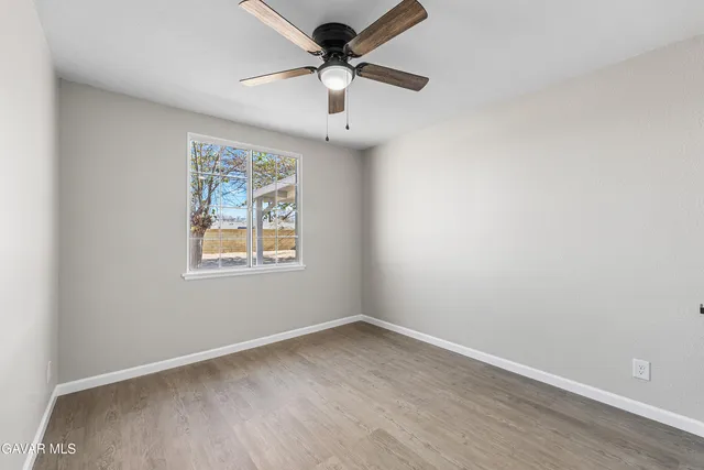 wooden floor in an empty room