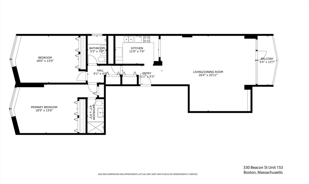 330 Beacon Street, Unit 153 Boston, MA 02116 - Photo 10 of 11