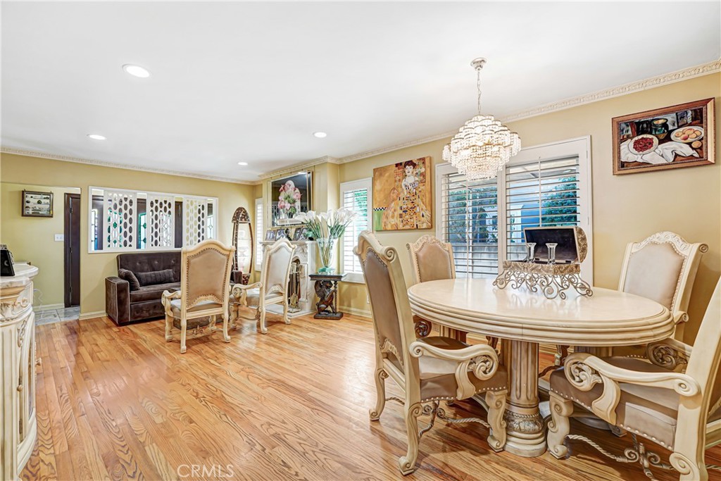 4313 Rhodes Avenue Studio City, CA 91604 - Photo 4 of 23 a view of a dining room with furniture window and outside view