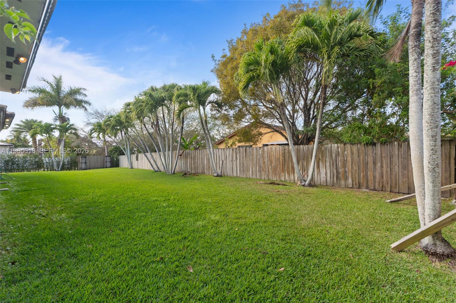 12981 Southwest 197th Street Miami, FL 33177 - Photo 53 of 75 a view of a yard with a tree