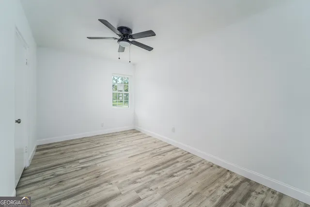 wooden floor in an empty room