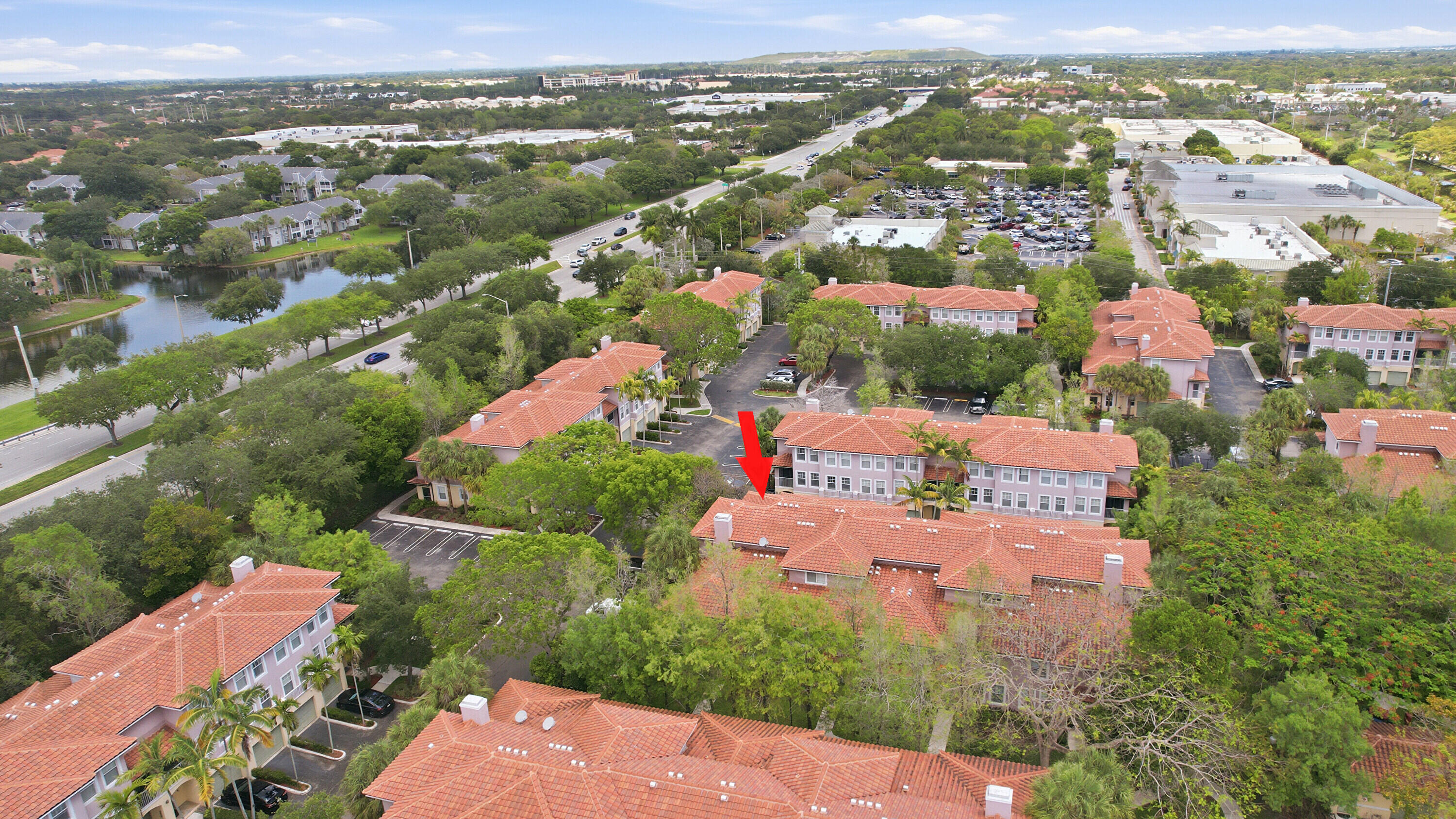6450 West Sample Road, Unit 6450 Coral Springs, FL 33067 - Photo 33 of 41 an aerial view of residential houses with outdoor space