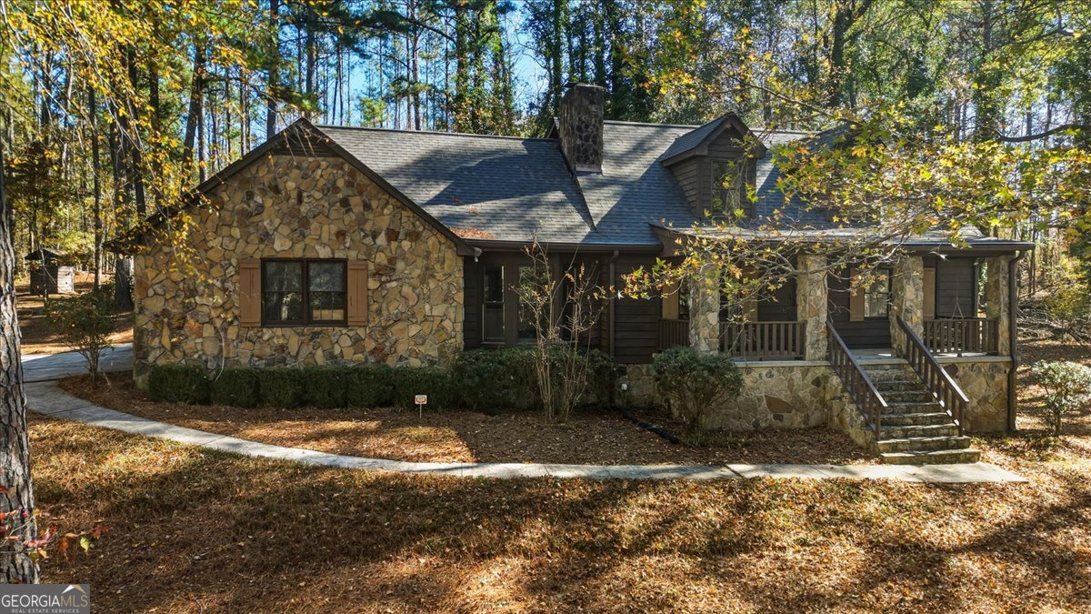 590 South New Salem Road Griffin, GA 30223 - Photo 47 of 52 a view of a house with a yard