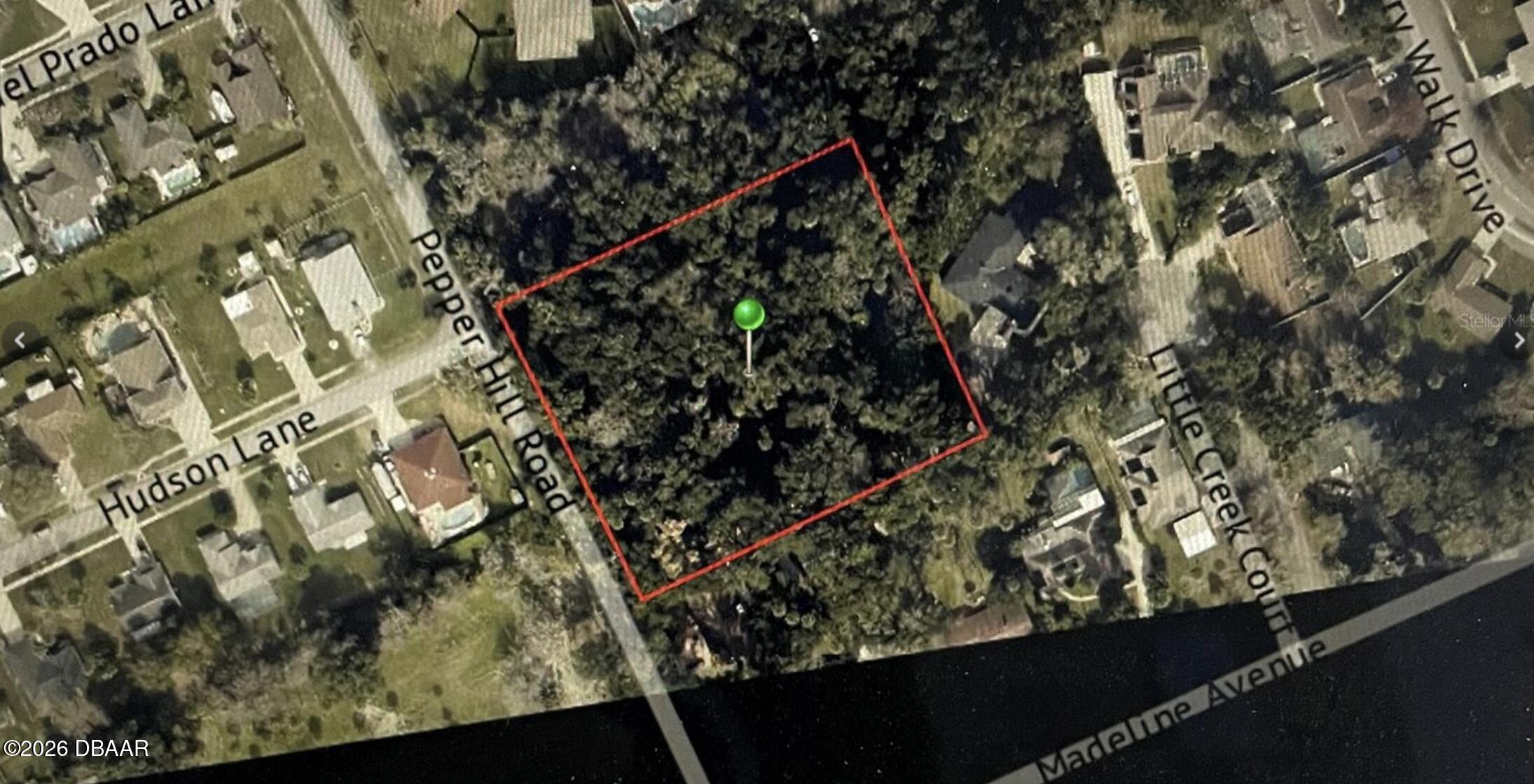 0 Pepper Hill Road Port Orange, FL 32129 - Photo 2 of 4 a view of a yard from a balcony