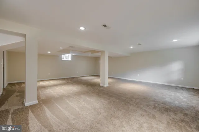 a view of empty room