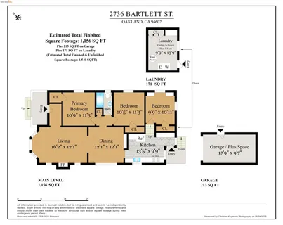 $749,000 | 2736 Bartlett Street, Oakland, CA 94602