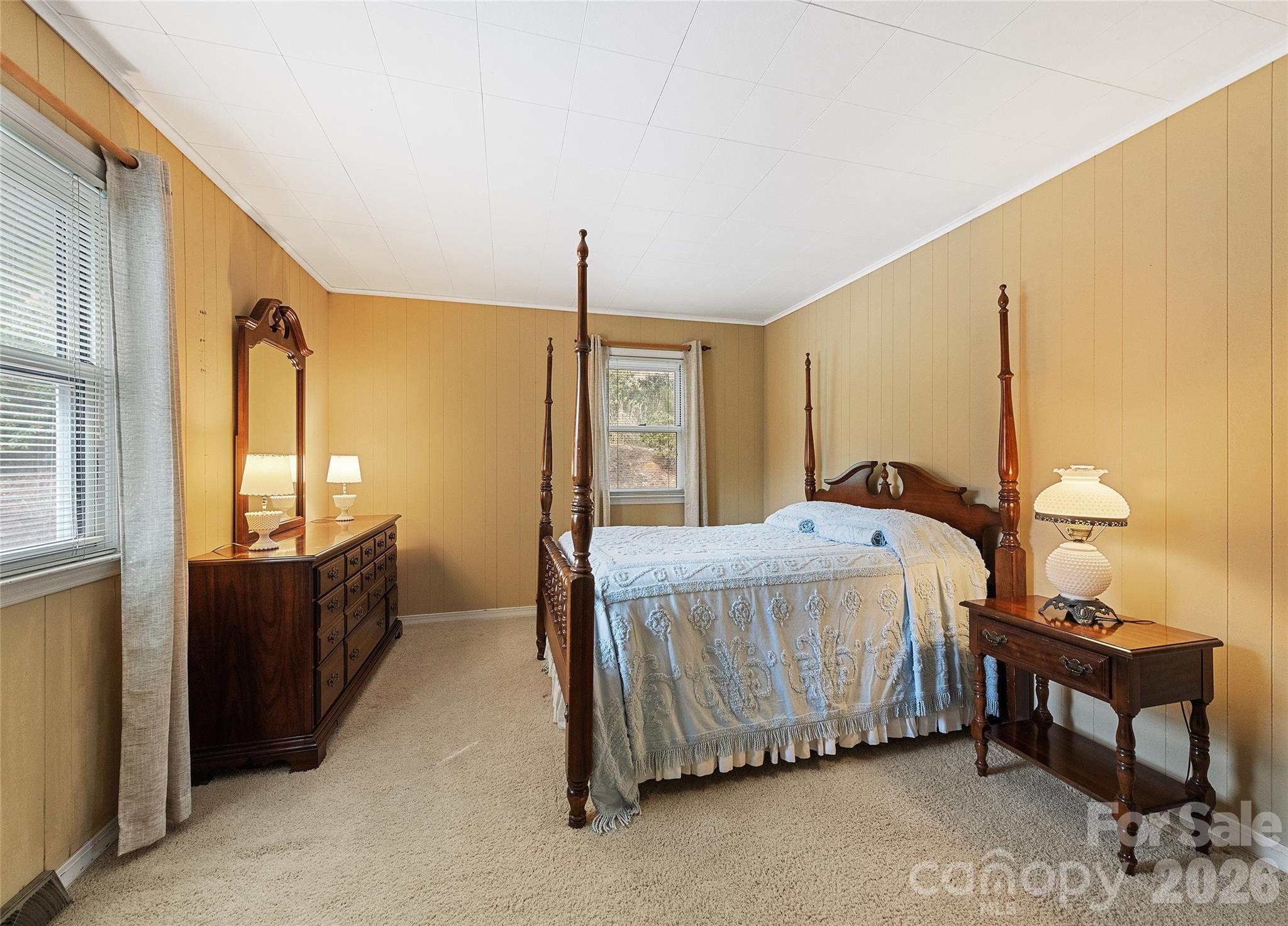 15 Whitted Road Canton, NC 28716 - Photo 23 of 38 a bed room with a bed window and a dresser