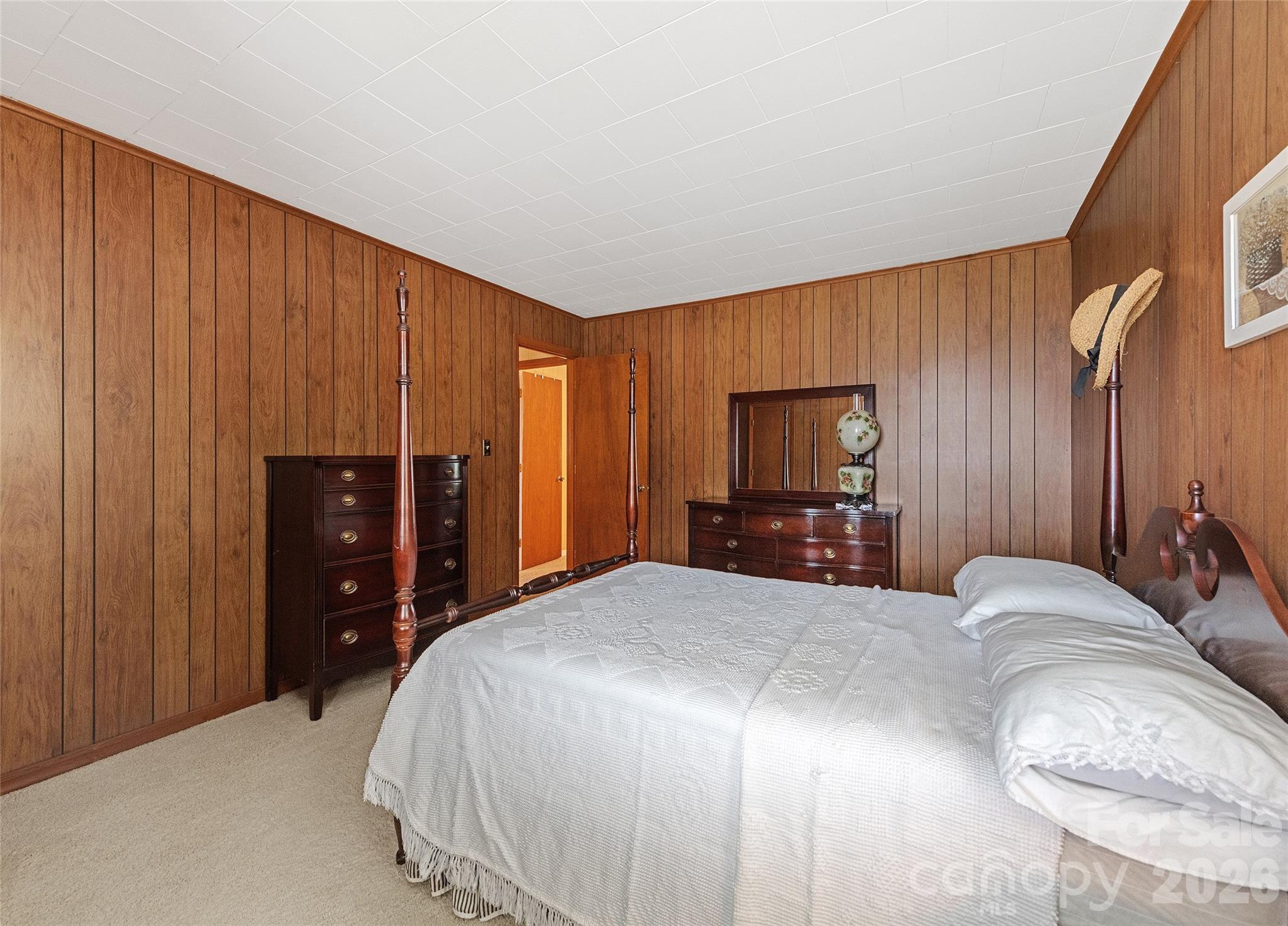 15 Whitted Road Canton, NC 28716 - Photo 27 of 38 a bedroom with a bed and a television