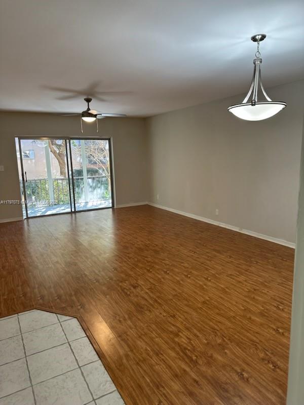 Dining Room/Living Room View