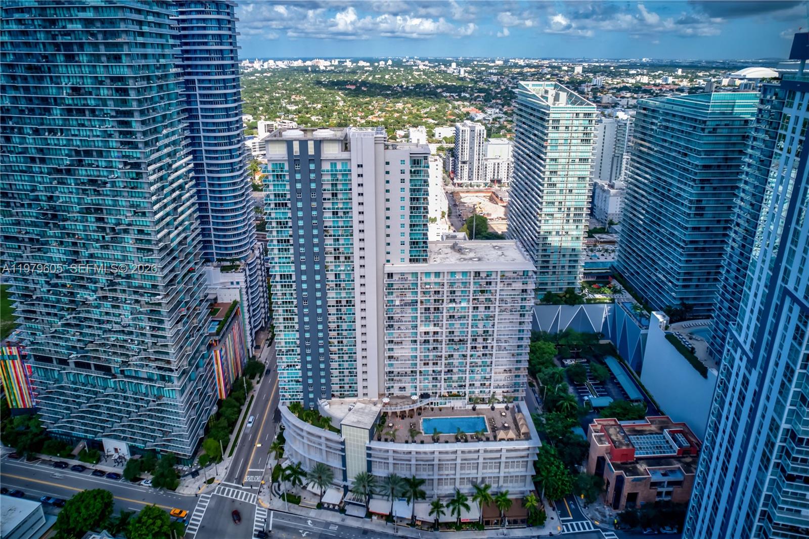 1250 South Miami Avenue, Unit 2802 Miami, FL 33130 - Photo 7 of 64 a city view
