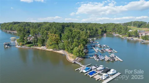 a view of a lake with a mountain