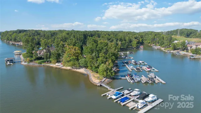 a view of a lake with a mountain