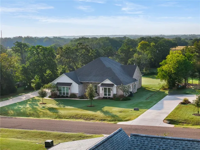 a view of house with garden
