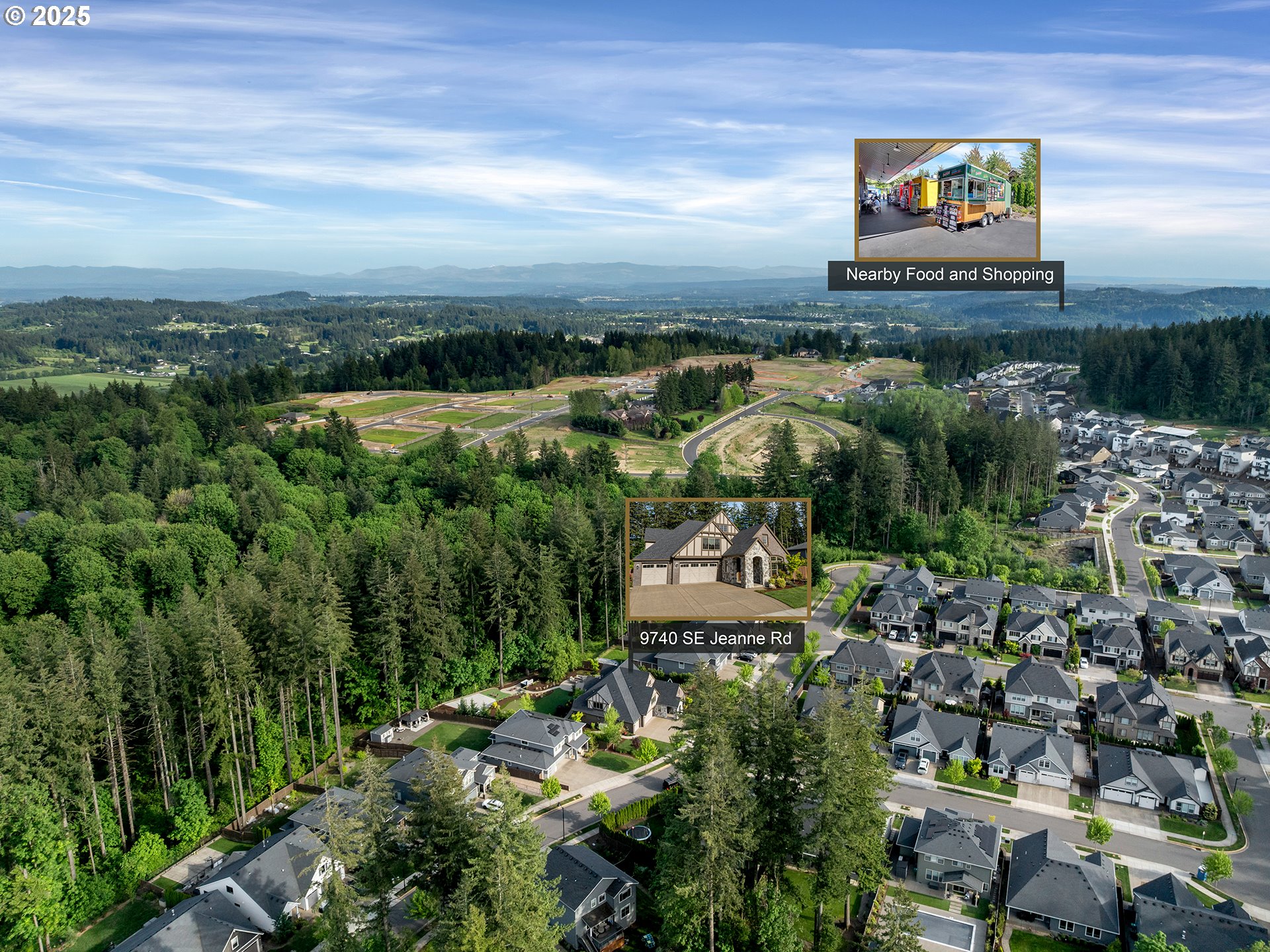 9740 Southeast Jeanne Road Happy Valley, OR 97086 - Photo 45 of 48 Drone View/UAV