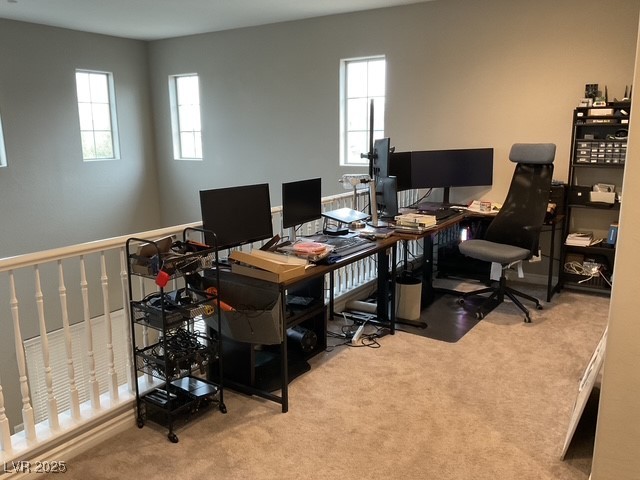 Undisclosed Address Henderson, NV 89011 - Photo 9 of 30 Upstairs Office space featuring light carpet