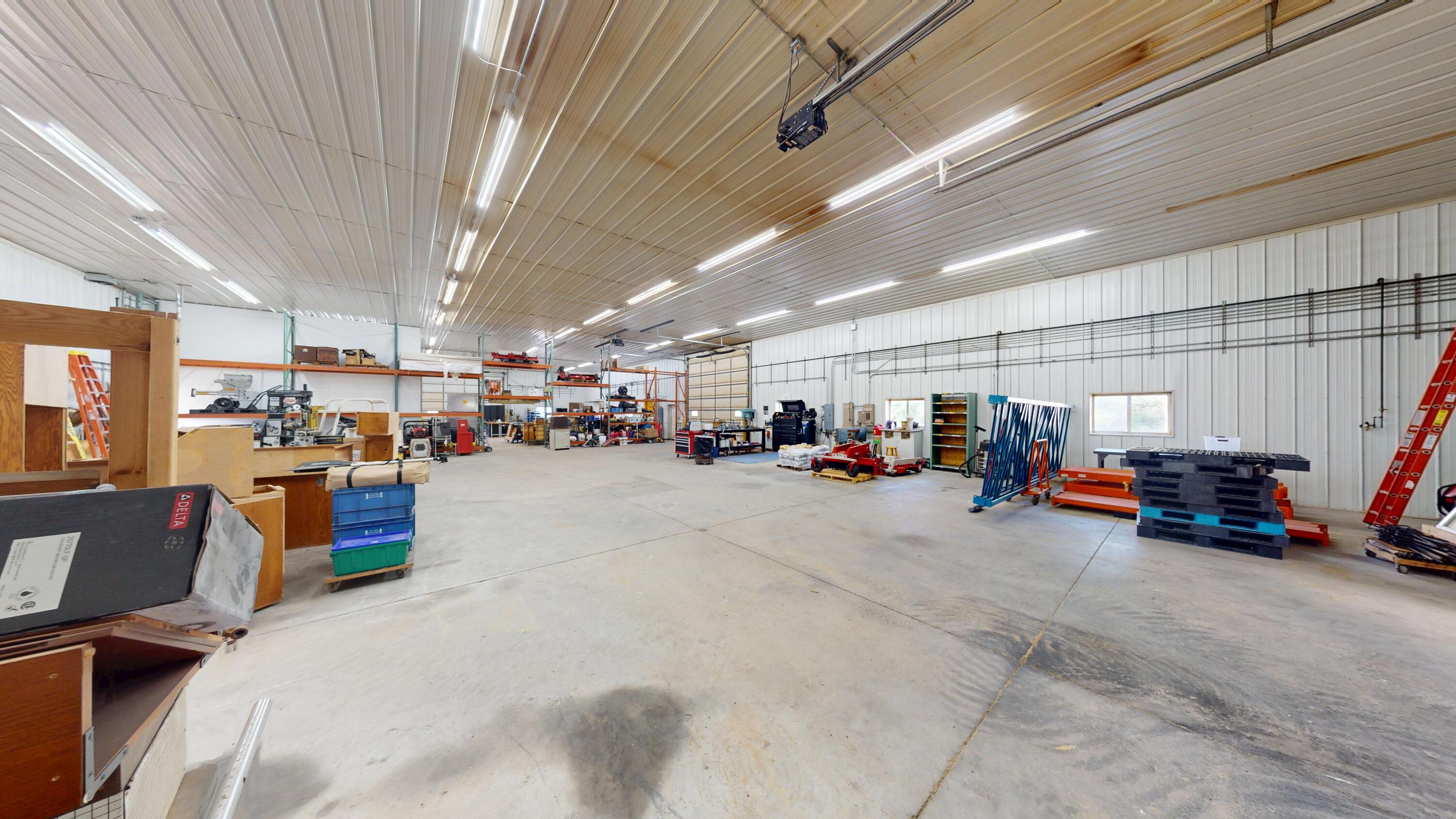 W25757 Bear Coulee Road Dodge, WI 54661 - Photo 17 of 91 Shop Floor