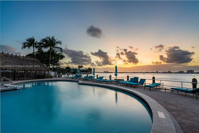 a view of a lake from a balcony