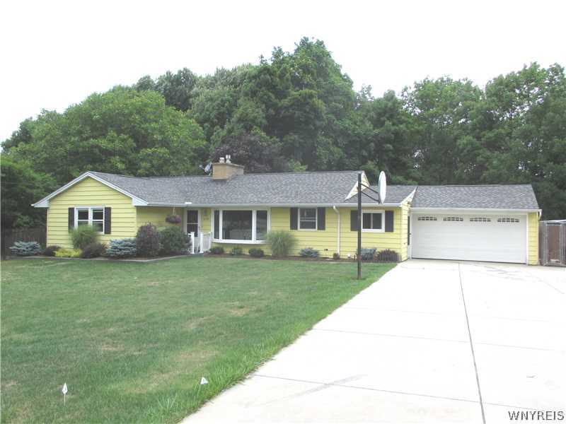 4330 Eckhardt Road Eden, NY 14057 - Photo 1 of 1 Exterior Front. Updated Ranch on 1 Acre private lo