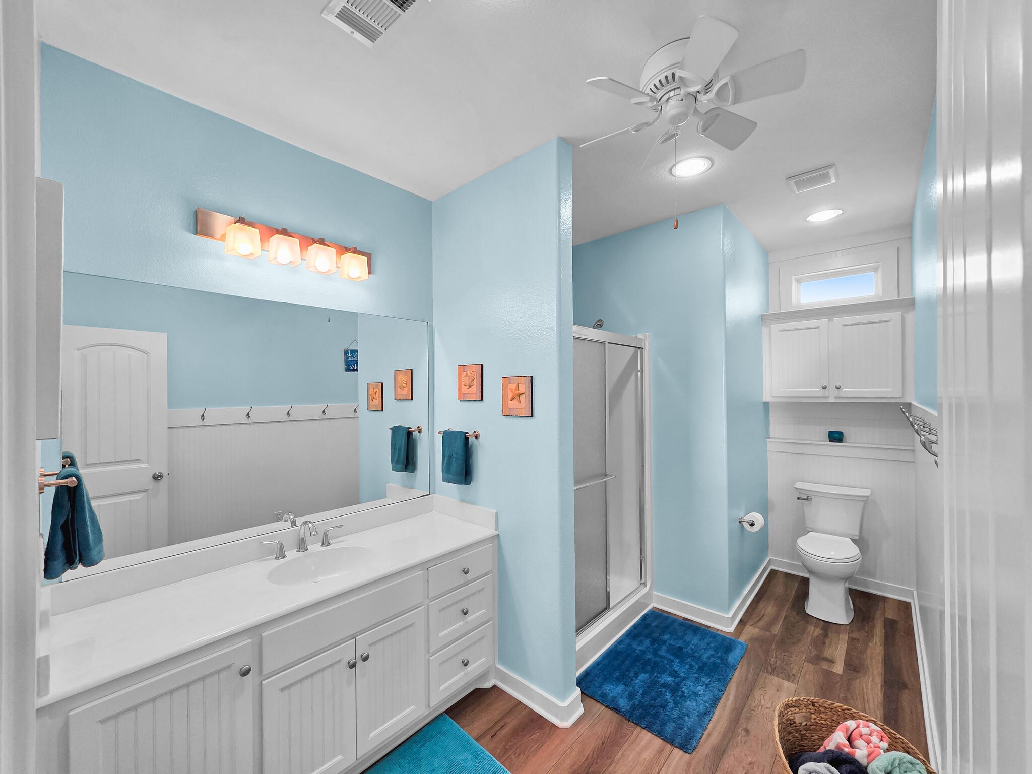 353 Atkinson Street Crystal Beach, TX 77650 - Photo 34 of 42 a living room with a baby crib furniture and a window