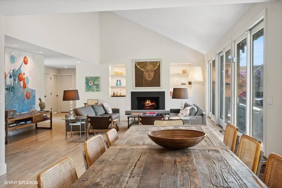 23 Winding Way Water Mill, NY 11976 - Photo 7 of 32 a living room with furniture and a fireplace