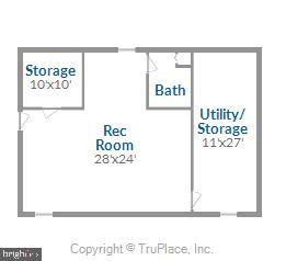1717 Circle Road Baltimore, MD 21204 - Photo 89 of 96 Lower level floorplan