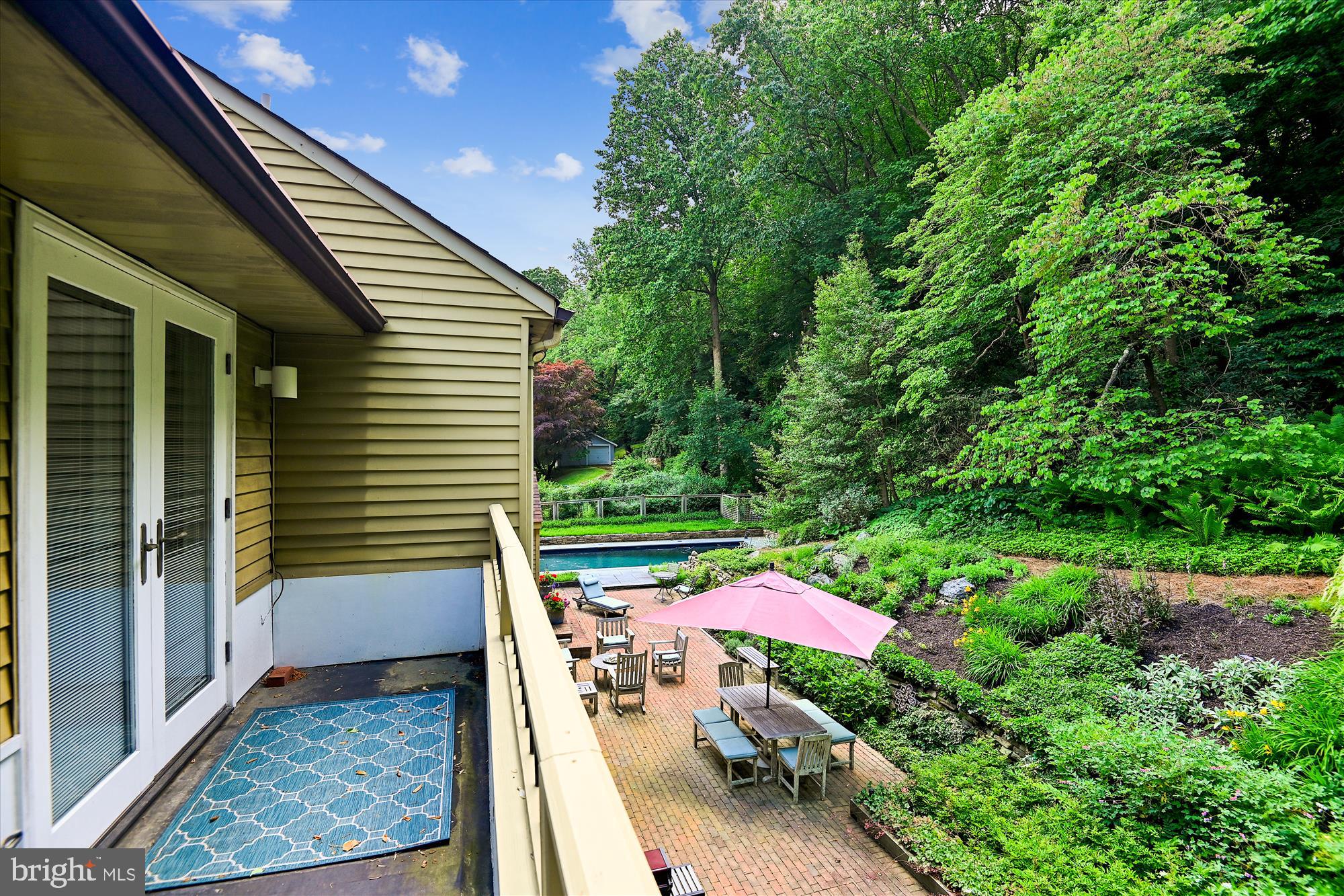 1717 Circle Road Baltimore, MD 21204 - Photo 65 of 96 View from Primary bedroom balcony