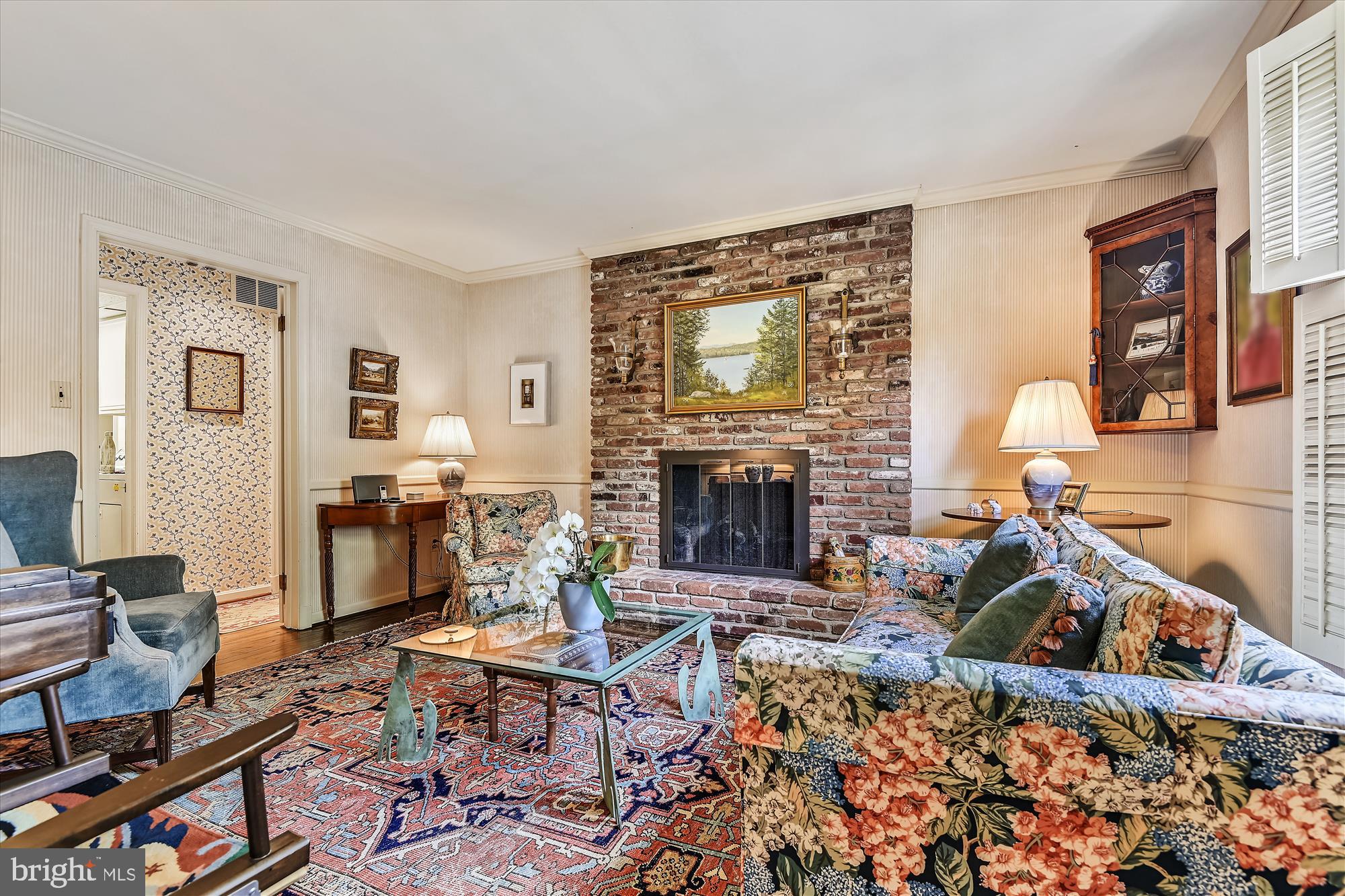 1717 Circle Road Baltimore, MD 21204 - Photo 8 of 96 Den with gas fireplace