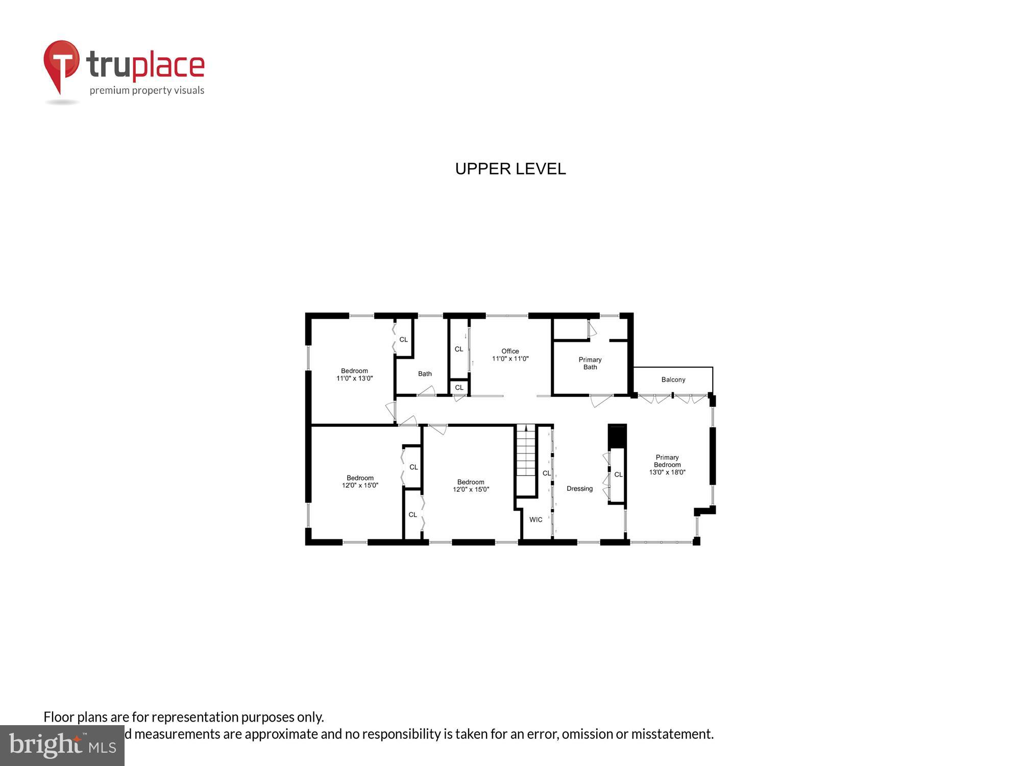 1717 Circle Road Baltimore, MD 21204 - Photo 94 of 96 Second level floorplan