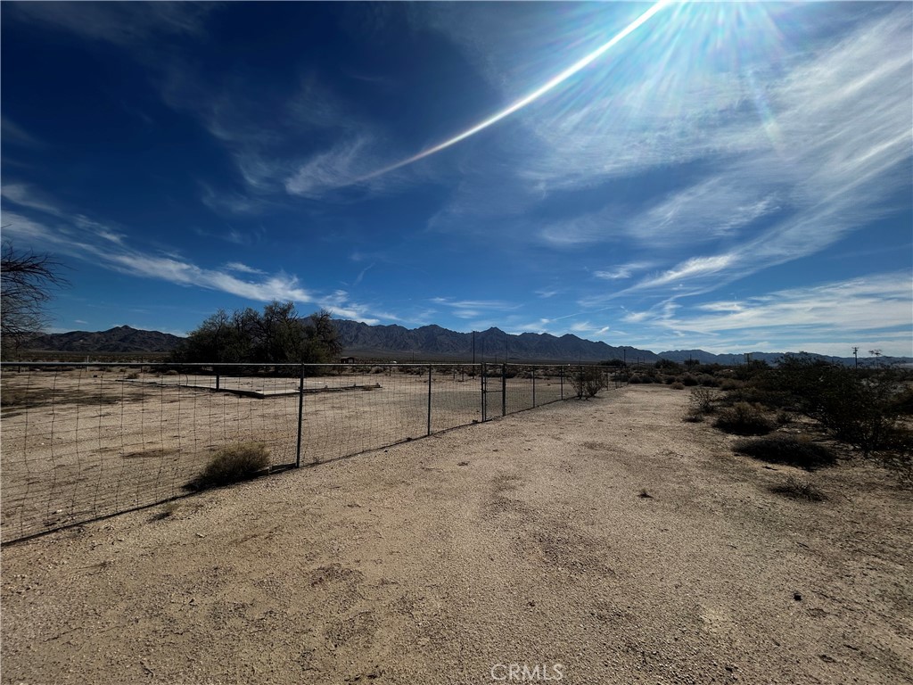 87780 Amboy Road Twentynine Palms, CA 92277 - Photo 15 of 23 a view of outdoor space and ocean view