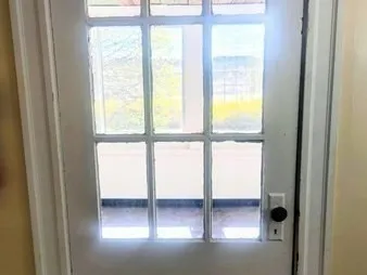 a view of walk in closet with clothes