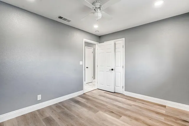 wooden floor in an empty room