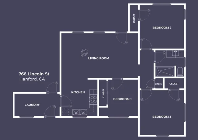 $267,000 | 766 Lincoln Street, Hanford, CA 93230