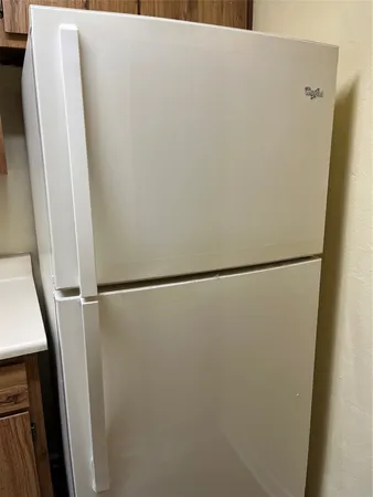 a close up view of washer and dryer