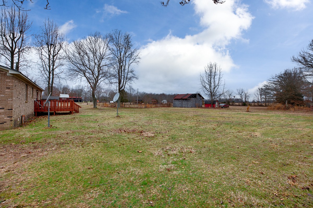 236 Old Baptist Road Ardmore, TN 38449 - Photo 12 of 15 a backyard of apartments with large trees