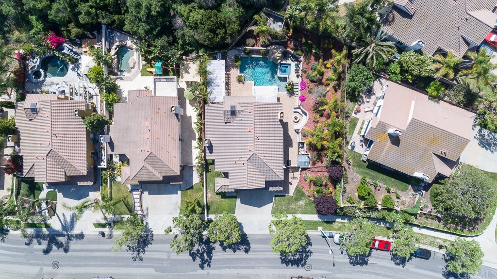 4224 San Ramon Drive Corona, CA 92882 - Photo 47 of 63 The subject is the 3rd house from the left. This property has amazing privacy with no houses looking over the backyard.