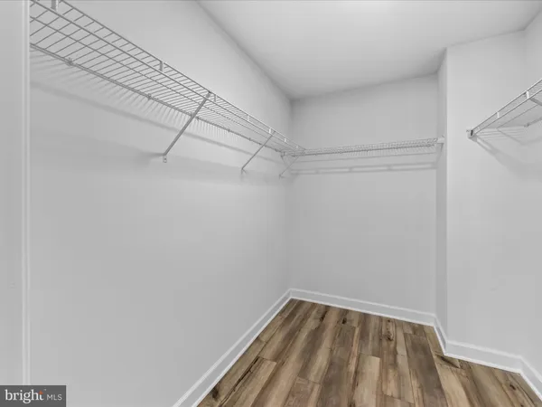 a room with a bed and a table