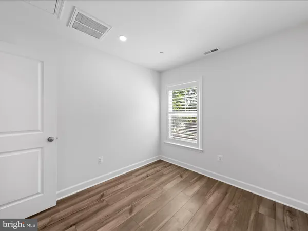 wooden floor in a room