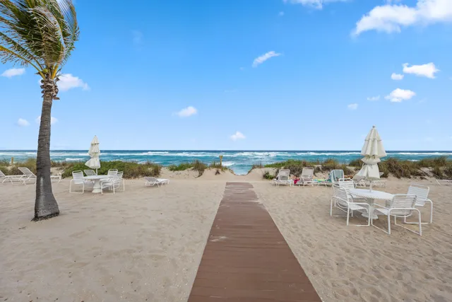 a view of a terrace with chairs