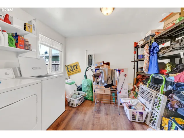 a room with toys and dresser