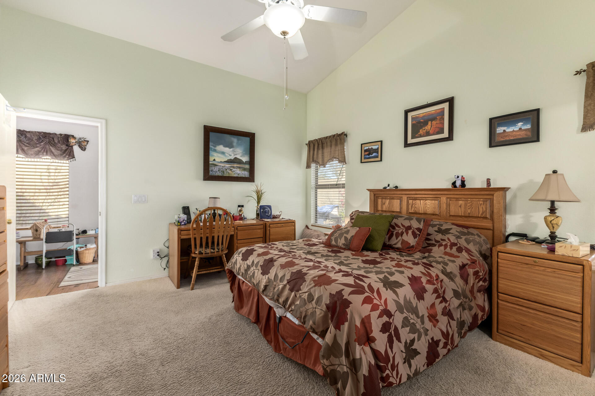3448 West Webster Court Anthem, AZ 85086 - Photo 5 of 40 a bed room with two bed and a chair