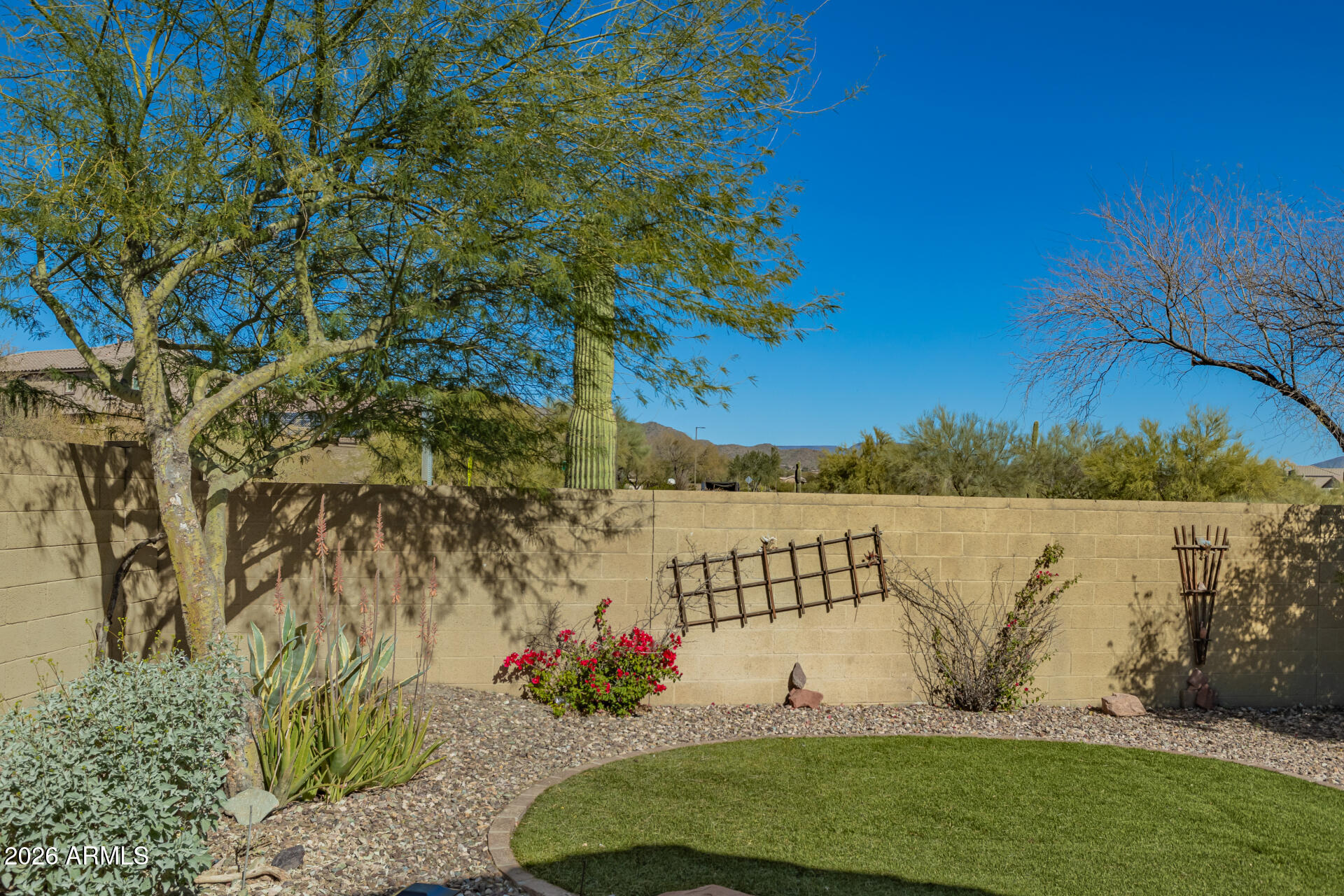 3448 West Webster Court Anthem, AZ 85086 - Photo 6 of 40 a view of a garden