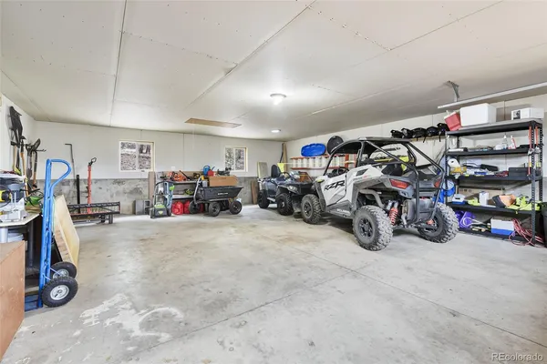 a view of a storage in a room