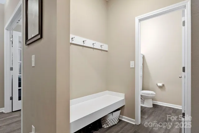 a bathroom with a sink and a toilet