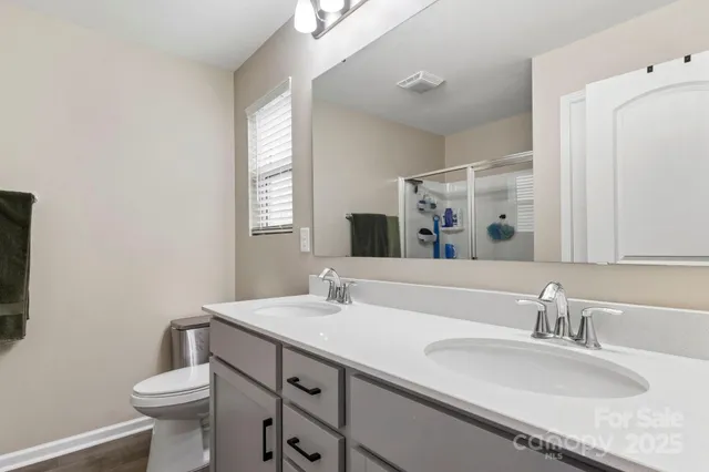 a bathroom with a sink and a toilet
