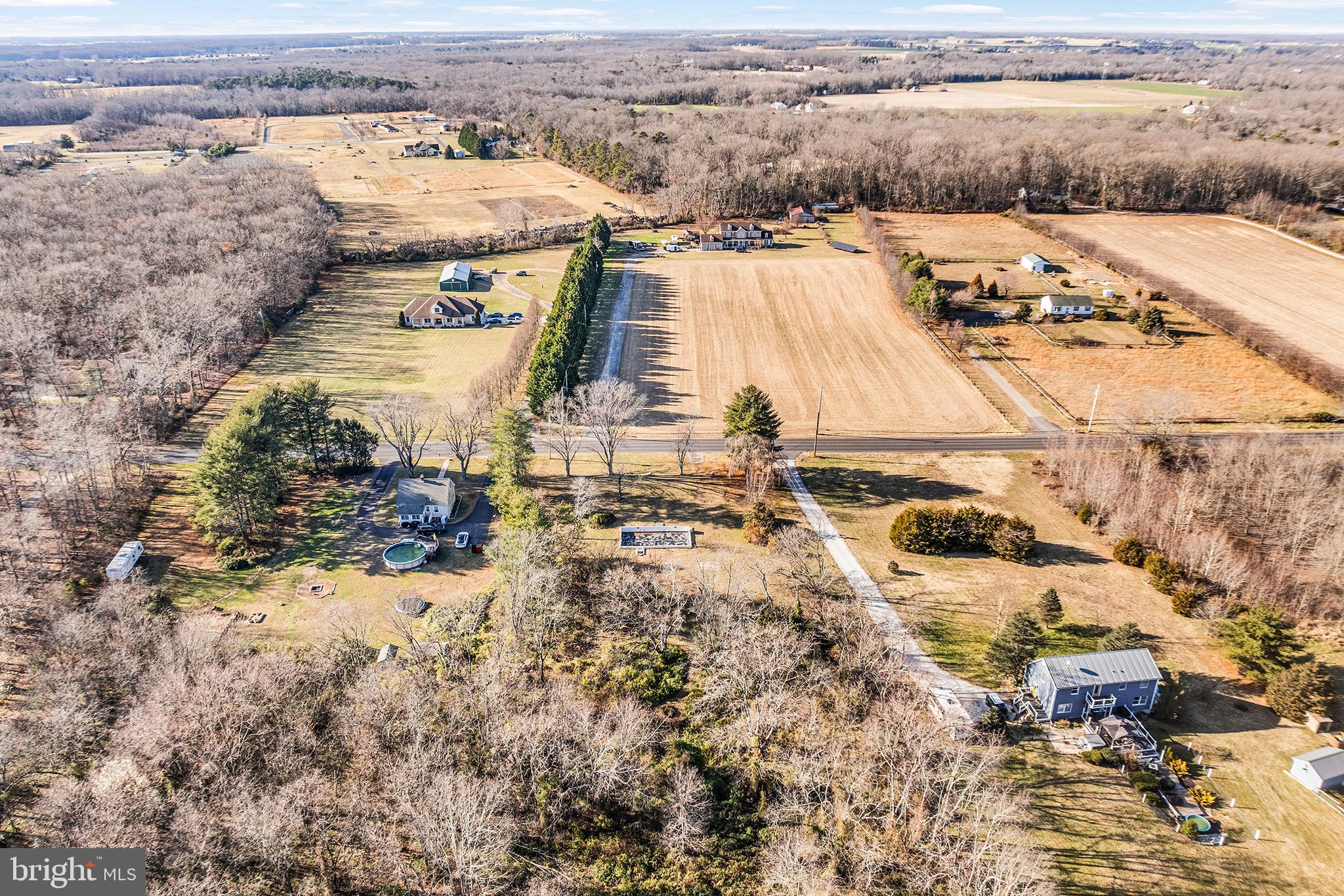 610 Buck Road Pittsgrove, NJ 08318 - Photo 11 of 19 an aerial view of residential houses with outdoor space