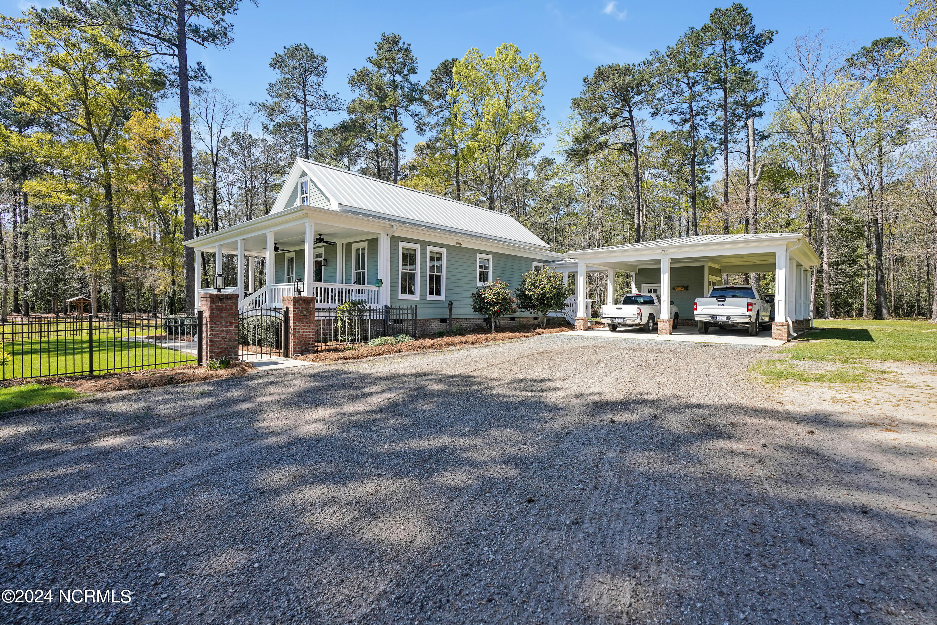 97 Justice-Flynn Road Riegelwood, NC 28456 - Photo 10 of 64 Carport for 2 with storage room