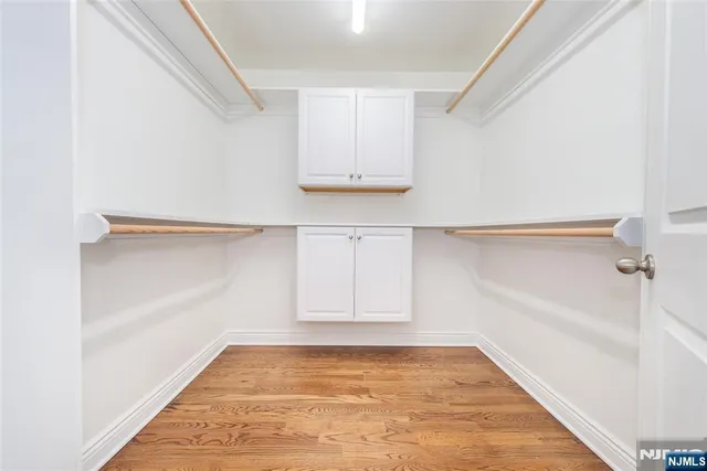 a room with a window and a table