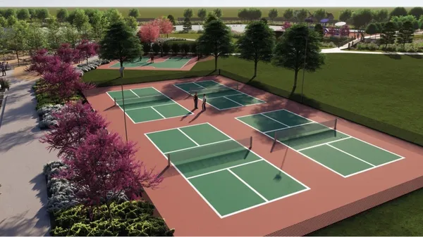 a view of a tennis court
